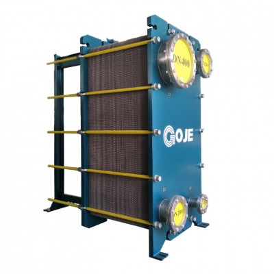 China supplier titanium plate type marine steam condenser